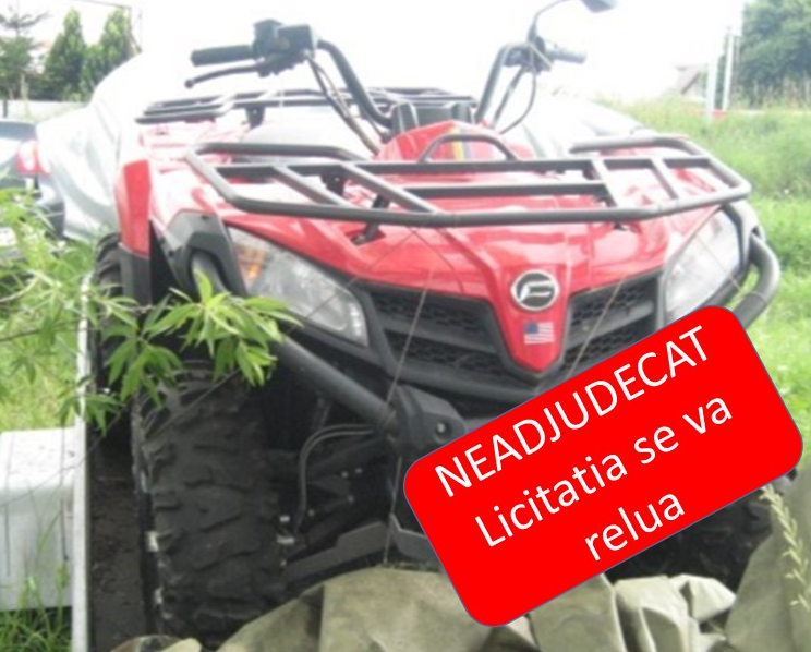 ATV monociclu L7e - prima licitație